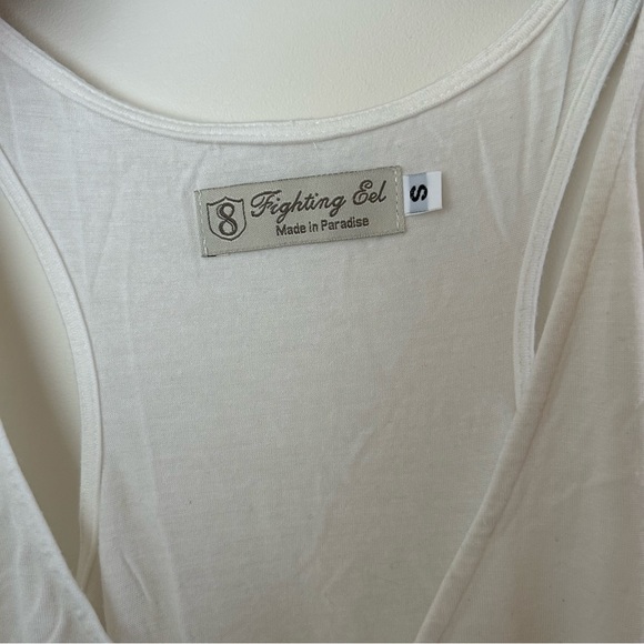 Fighting Eel Racerback Side Ruched Tank Top - Picture 6 of 11